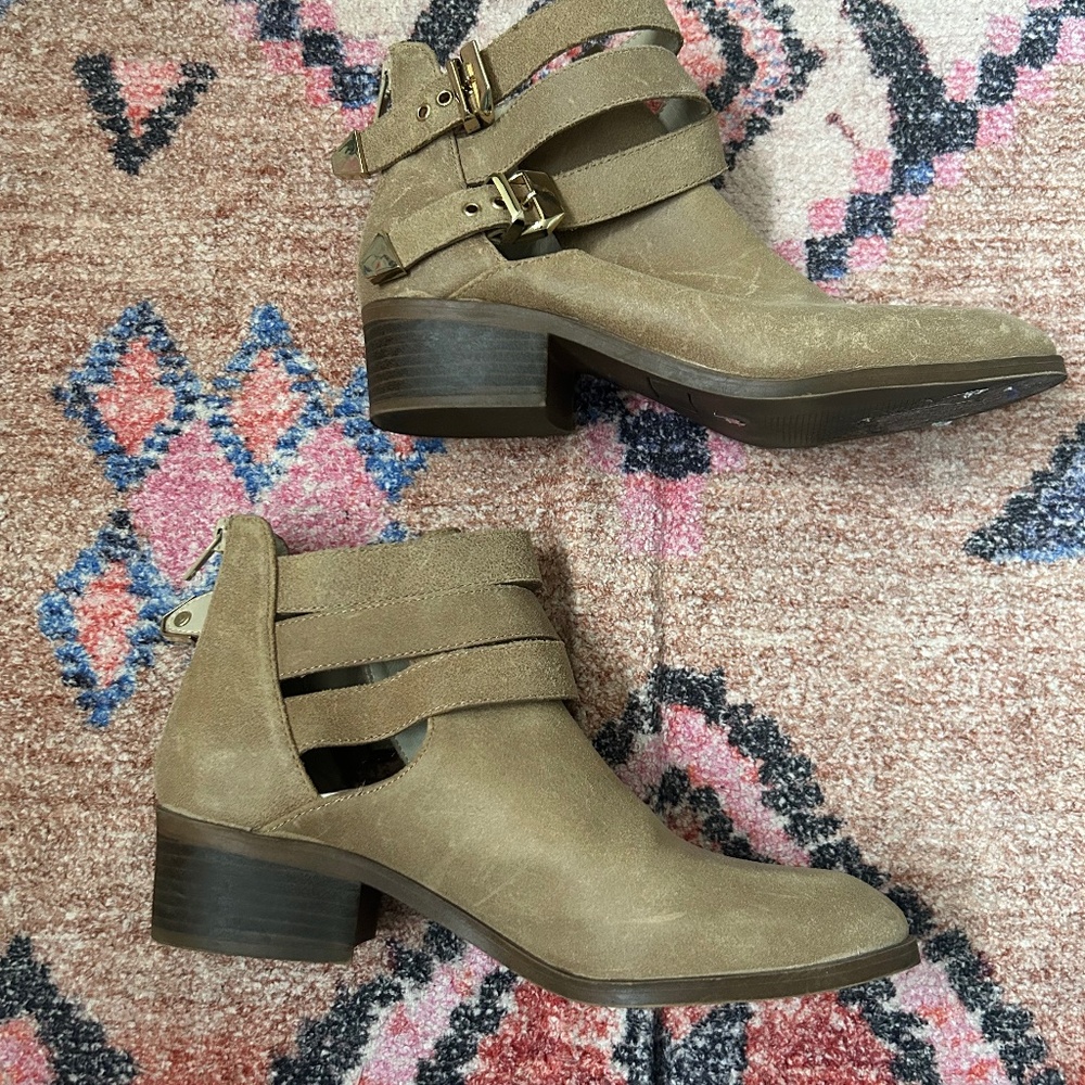 Seychelles Tan Booties